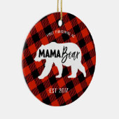 Erstes Weihnachten als Mutter Bear Ornament (Rechts)