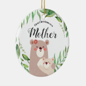 Erstes Weihnachten als Mutter-Verzierung Keramikornament (Rechts)