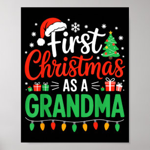 Erstes Weihnachten als Oma passend zur neuen Nana- Poster