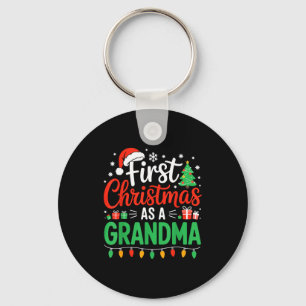 Erstes Weihnachten als Oma passend zur neuen Nana Schlüsselanhänger