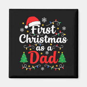 Erstes Weihnachten als Papa Neuer Daddy Magnet