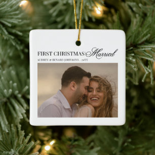 Erstes Weihnachten als Verheiratete Skript Neuverm Keramikornament