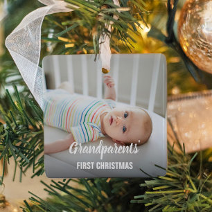Erstes Weihnachten der Großeltern, Benutzerdefinie Keramikornament