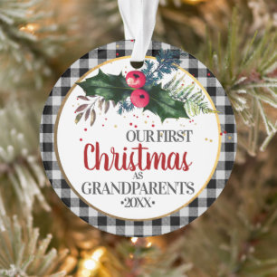 Erstes Weihnachten der Großeltern Ornament