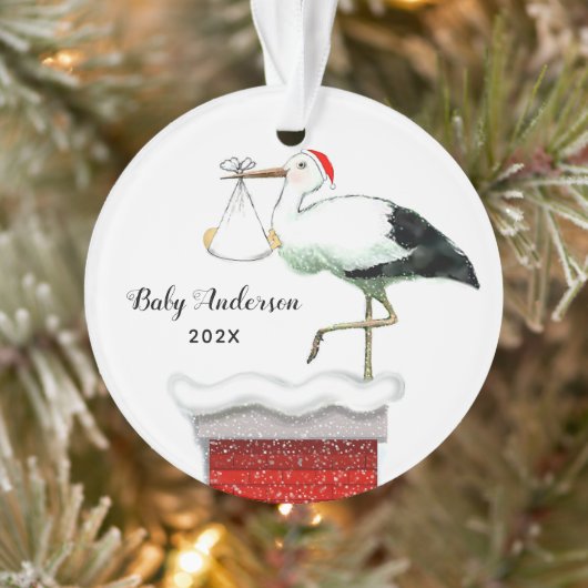 Erstes Weihnachten des Babys Ornament (Baum)