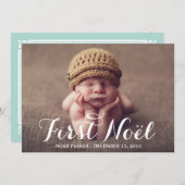 Erstes Weihnachten | Feiertage-Geburtserklärung (Vorne/Hinten)