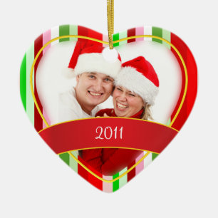 Erstes Weihnachten/Foto Keramikornament