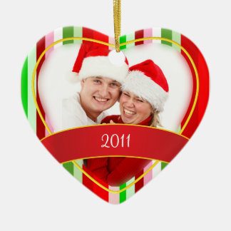 Erstes Weihnachten/Foto Keramikornament