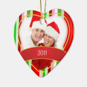 Erstes Weihnachten/Foto Keramikornament (Links)