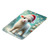 Erstes Weihnachten für das Lämmchen Magnet (Linke Seite)