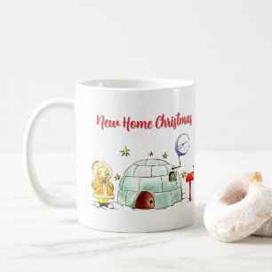 Erstes Weihnachten in meinem neuen Zuhause Kaffeetasse