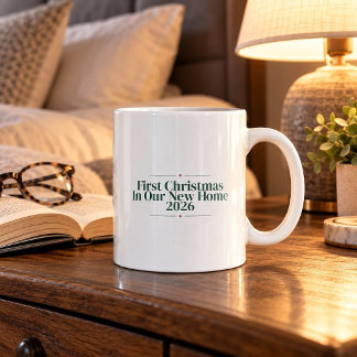 Erstes Weihnachten in unserem neuen Zuhause 2026 L Kaffeetasse