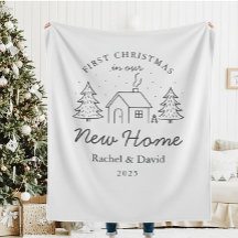 „Erstes Weihnachten in unserem neuen Zuhause“-Deck