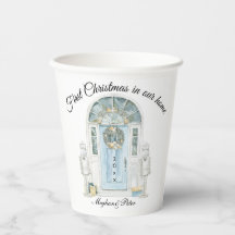 Erstes Weihnachten in unserem Zuhause Wasserfarbe