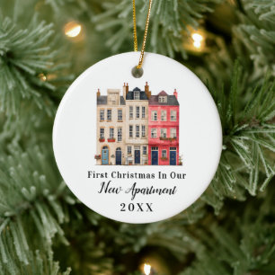 Erstes Weihnachten in unserer neuen Wohnung mit Ad Keramik Ornament