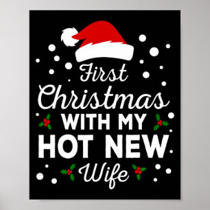 Erstes Weihnachten mit meiner heißen neuen Frau pa Poster