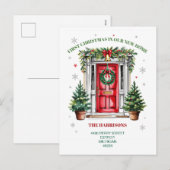 Erstes Weihnachten neues Haus (Vorne/Hinten)