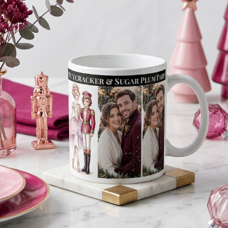 Erstes Weihnachten Nussknacker Zuckerpflaume Paar Jumbo-Tasse