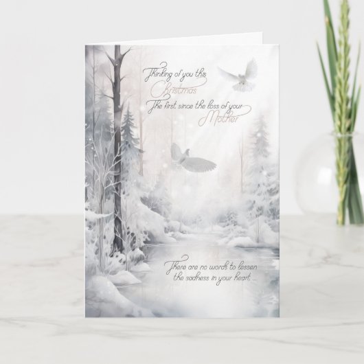 Erstes Weihnachten ohne deine Mutter Sentimental (Vorderseite)