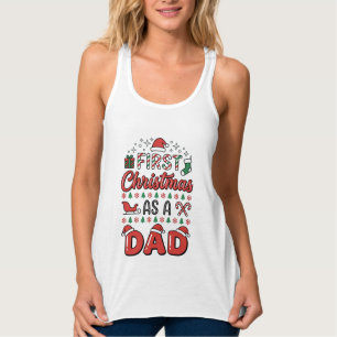 Erstes Weihnachten Vatertagsferien Tank Top