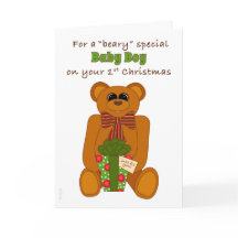 Erstes WeihnachtenBeary Special-Baby