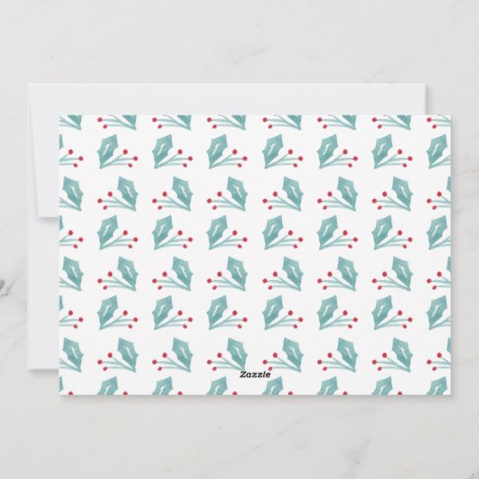 Erstes Weihnachtsgeschenk | Weihnachten (Rückseite)