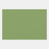 Erstes Weihnachtswelpen-Hund Schneeflocken-Foto Geschenkpapier Set (Vorderseite 2)