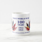 Erstes Weltkriegjahrhundert Kaffeetasse (Mittel)
