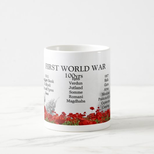 Erstes Weltkriegjahrhundert Kaffeetasse (Mittel)