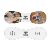 Erstes Zahl Ehemann Valentinstag Foto-Geschenk Baseball (Paneele)