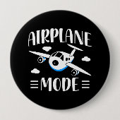Erstflug - Flug mit oder ohne Kinder - Flugzeugmod Button (Vorderseite)
