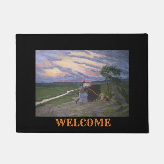 "Erstflug!" Fußmatte (Vorderseite)