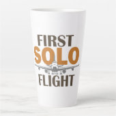 Erstflug mit Solo Milchtasse (Vorderseite)