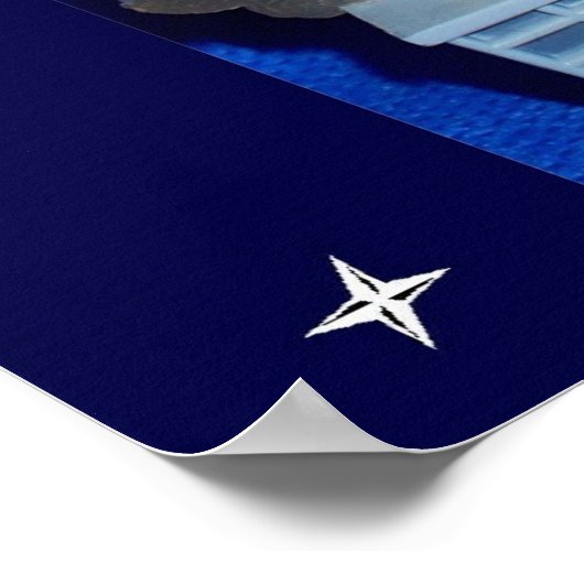 Erstflug-Print Poster (Ecke)