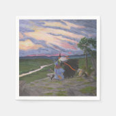 "Erstflug!" Serviette (Vorderseite)