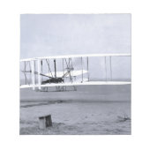 Erstflug von Wright Brothers 1903 Notizblock (Vorderseite)