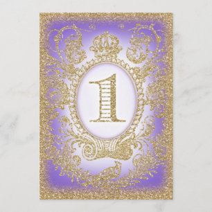 Erstgeburt einmal auf Zeit Prinzessin Lila 2 Einladung