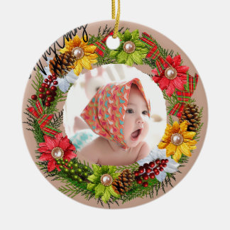 Erstgeburt Keramik Ornament