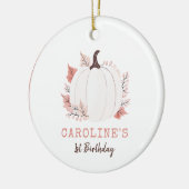 Erstgeburt Keramik Ornament (Links)