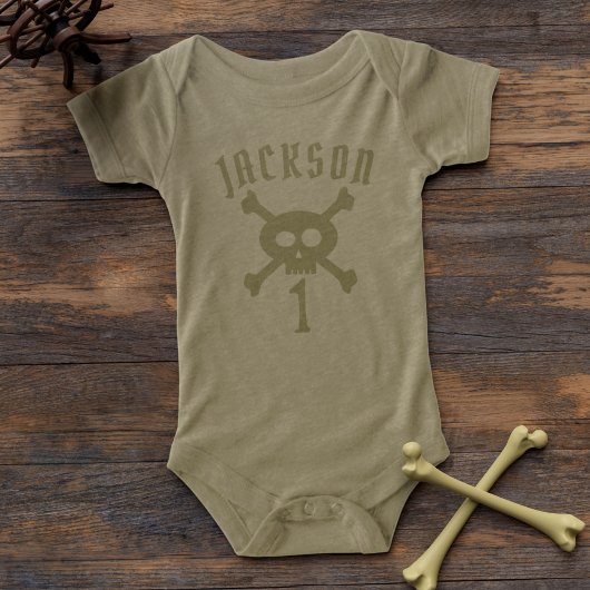 Erstgeburt Niedlicher Pirate Boy Baby Bodysuit