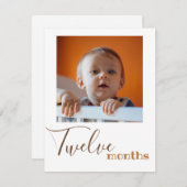 Erstgeburtenbannerkarte für 12 Monate Foto (Vorne/Hinten)