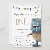 Erstgeburteneinladung Einladung (Vorderseite)