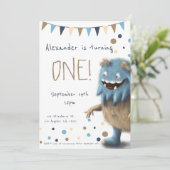 Erstgeburteneinladung Einladung (Stehend Vorderseite)