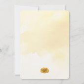 Erstgeburteneinladung von landwirtschaftlichen Nut Einladung (Rückseite)