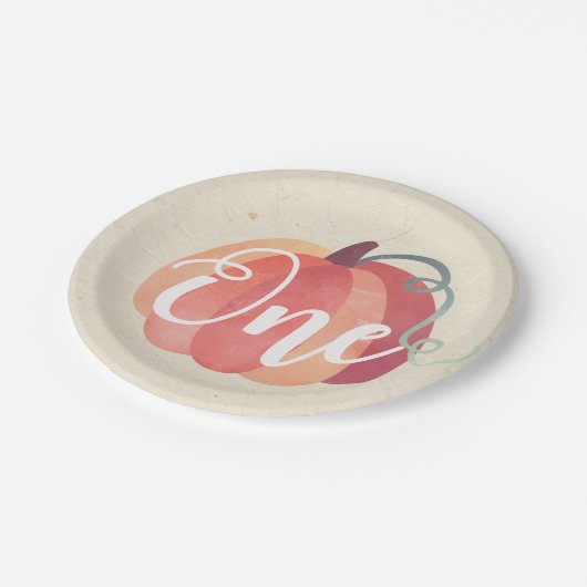 Erstgeburtenplatte Pappteller (Schrägansicht)