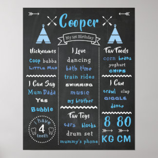 Erstgeburtenposter Baby Wild ein Party Zeichen Poster