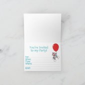 Erstgeburtstag Einladungen für Sock Monkey (Innenseite)