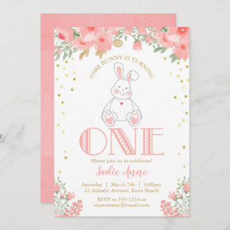 Erstgeburtstag Sonntag Geburtstag Schwarzer Rosa G Einladung