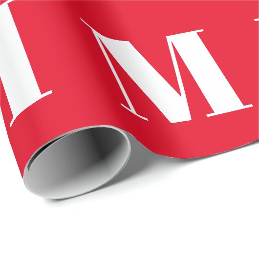 Erstgeschenk in roter Farbe Geschenkpapier (Rolleneckpunkt)