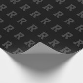 Erstgrau . ein Brauch Geschenkpapier (Ecke)